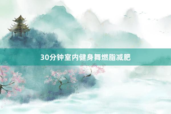 30分钟室内健身舞燃脂减肥